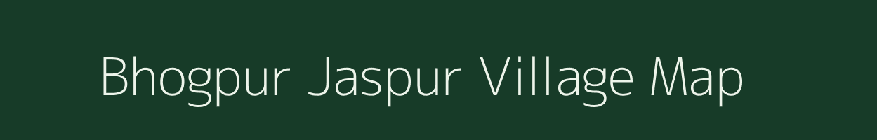 Bhogpur Jaspur village map in Uttarakhand