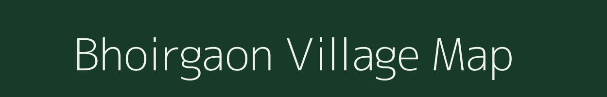 Bhoirgaon village map in Maharashtra