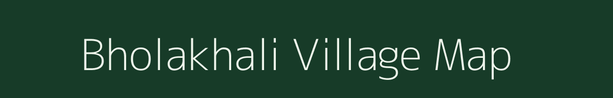 Bholakhali village map in West Bengal