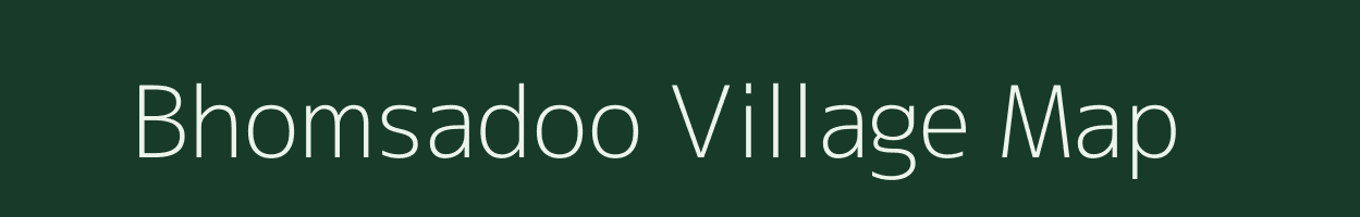 Bhomsadoo village map in Rajasthan