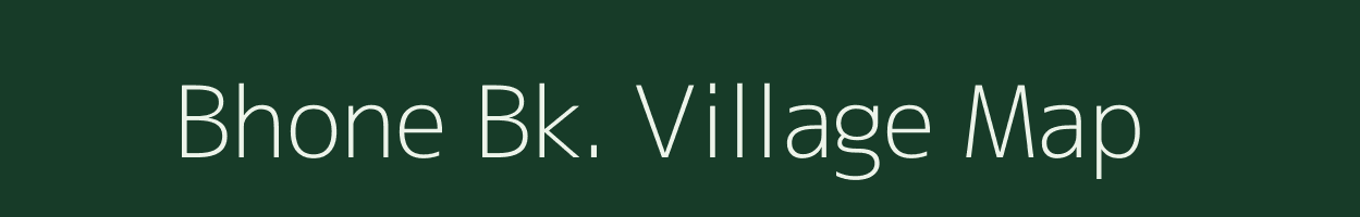 Bhone Bk. village map in Maharashtra