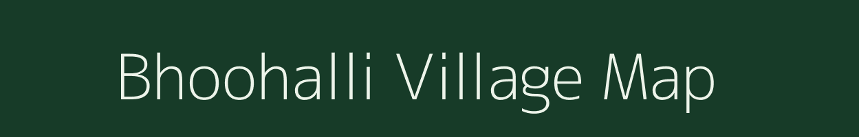 Bhoohalli village map in Karnataka