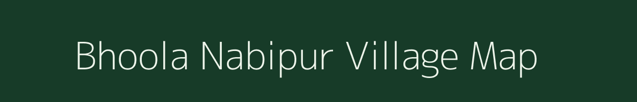 Bhoola Nabipur village map in Uttar Pradesh