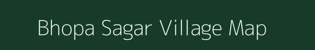 Bhopa Sagar village map in Rajasthan