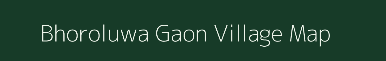 Bhoroluwa Gaon village map in Assam