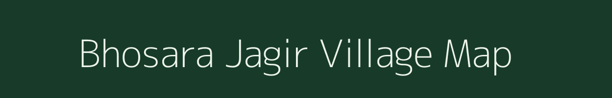 Bhosara Jagir village map in Uttar Pradesh
