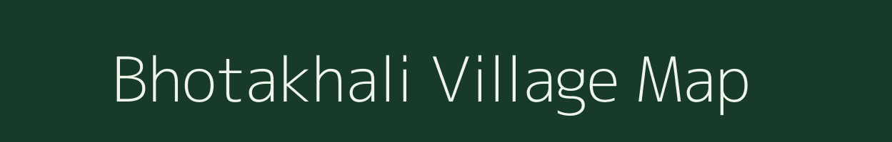 Bhotakhali village map in West Bengal