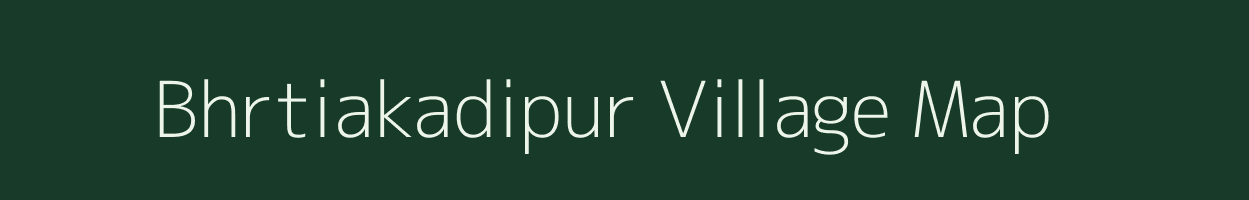 Bhrtiakadipur village map in Uttar Pradesh