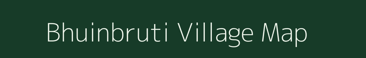 Bhuinbruti village map in Odisha