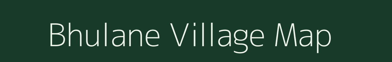 Bhulane village map in Maharashtra