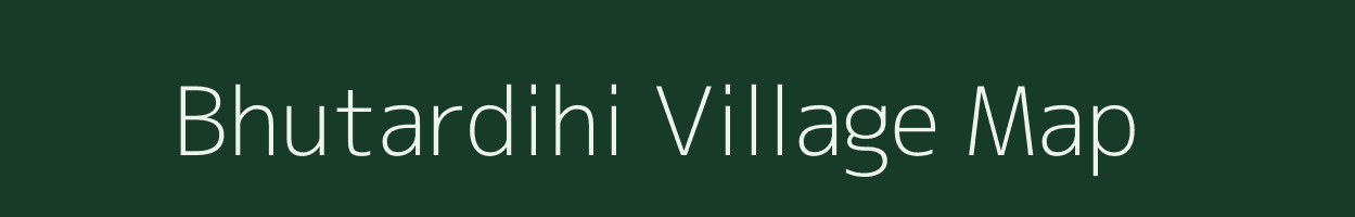 Bhutardihi village map in West Bengal