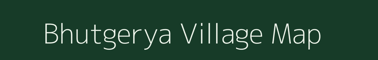 Bhutgerya village map in West Bengal