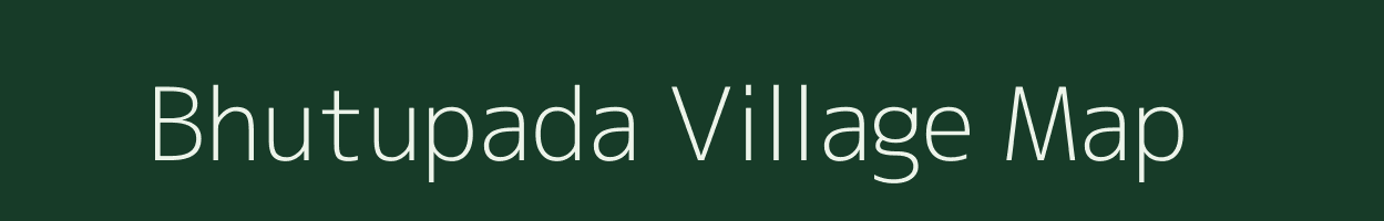 Bhutupada village map in Odisha