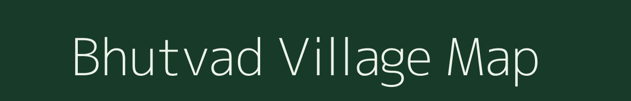 Bhutvad village map in Maharashtra