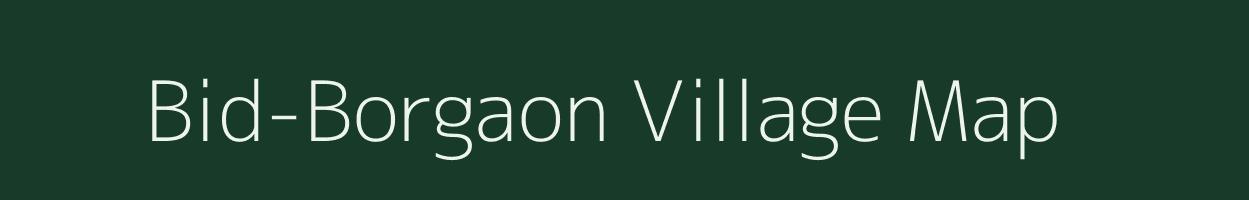 Bid-Borgaon village map in Maharashtra