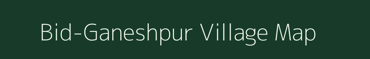 Bid-Ganeshpur village map in Maharashtra