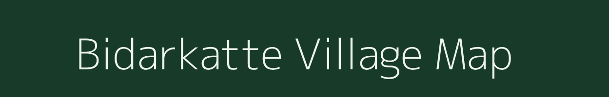 Bidarkatte village map in Karnataka