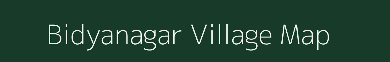 Bidyanagar village map in West Bengal