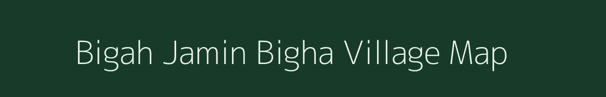 Bigah Jamin Bigha village map in Uttar Pradesh