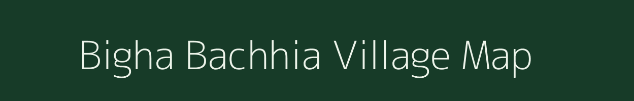 Bigha Bachhia village map in Bihar