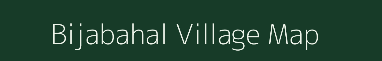 Bijabahal village map in Odisha