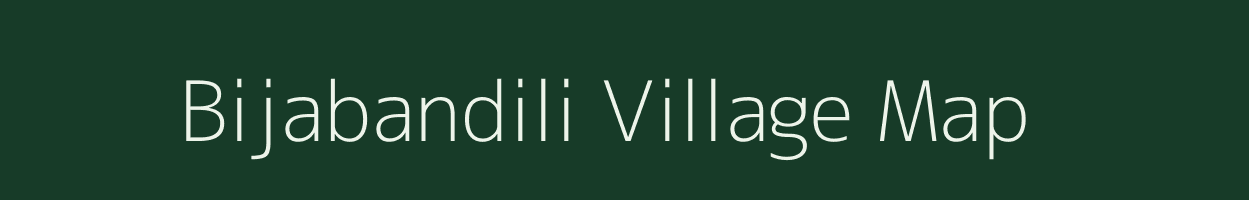 Bijabandili village map in Odisha