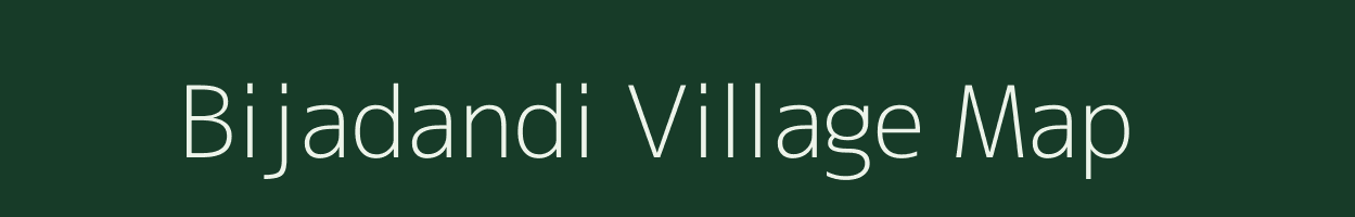 Bijadandi village map in Madhya Pradesh