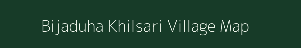 Bijaduha Khilsari village map in Madhya Pradesh