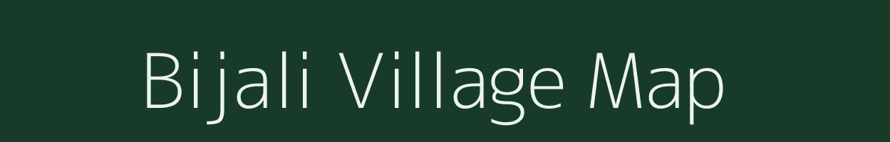 Bijali village map in West Bengal