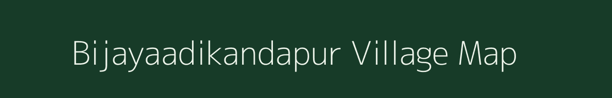 Bijayaadikandapur village map in Odisha