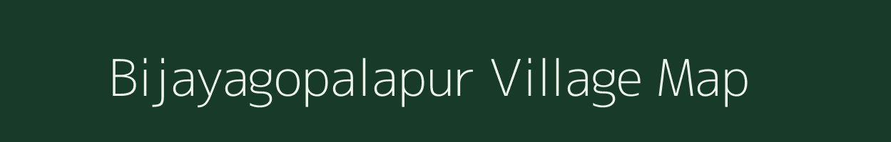 Bijayagopalapur village map in Odisha