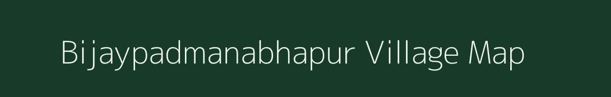 Bijaypadmanabhapur village map in Odisha