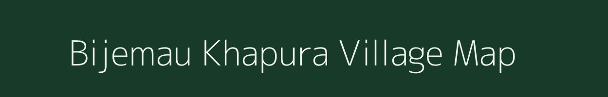Bijemau Khapura village map in Uttar Pradesh