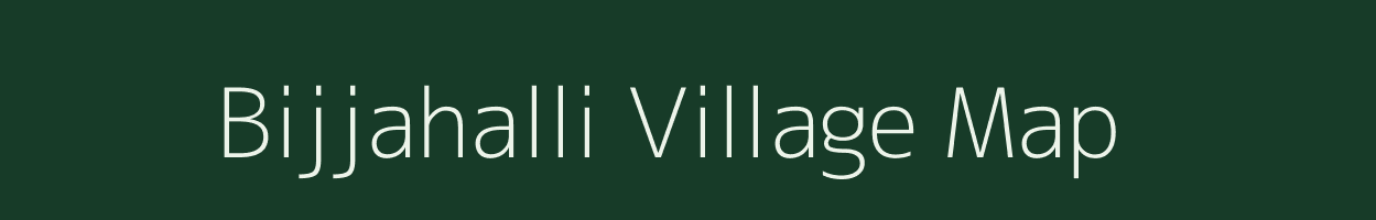 Bijjahalli village map in Karnataka