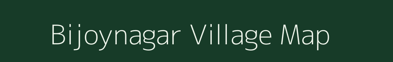 Bijoynagar village map in West Bengal