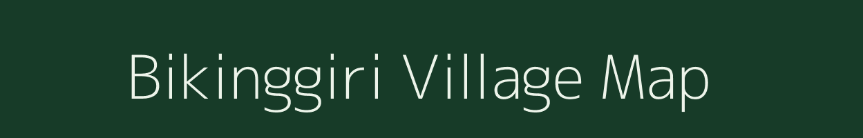 Bikinggiri village map in Meghalaya