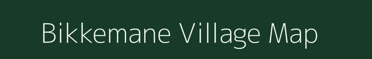 Bikkemane village map in Karnataka