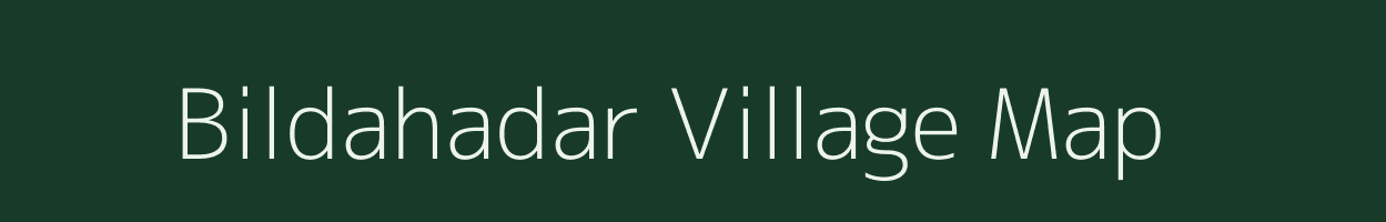 Bildahadar village map in West Bengal