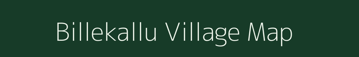 Billekallu village map in Andhra Pradesh