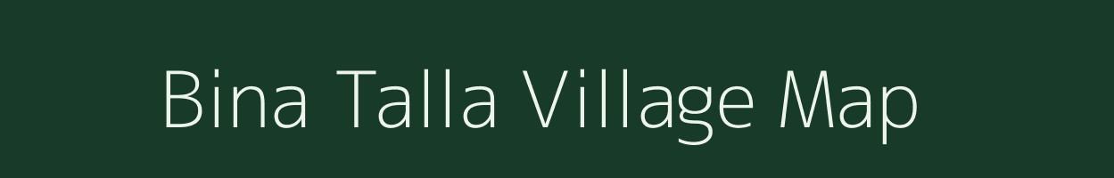 Bina Talla village map in Uttarakhand