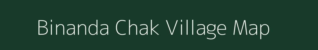 Binanda Chak village map in West Bengal