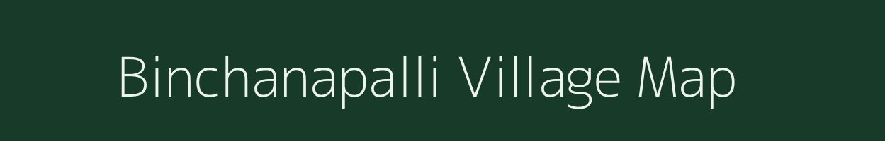 Binchanapalli village map in Odisha