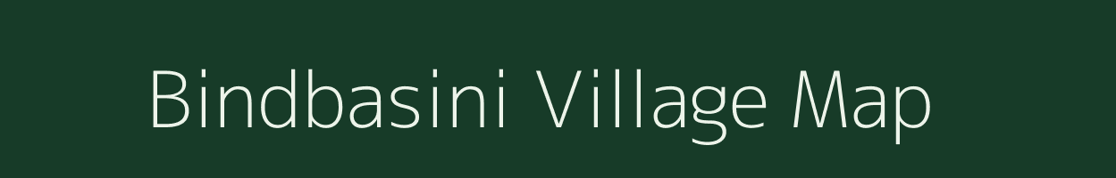 Bindbasini village map in Bihar