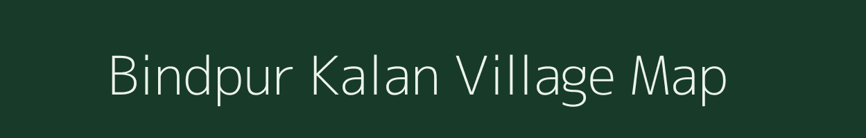 Bindpur Kalan village map in Uttar Pradesh