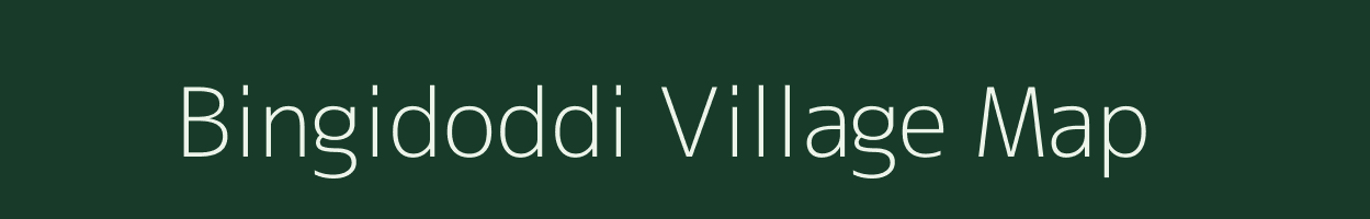 Bingidoddi village map in Andhra Pradesh