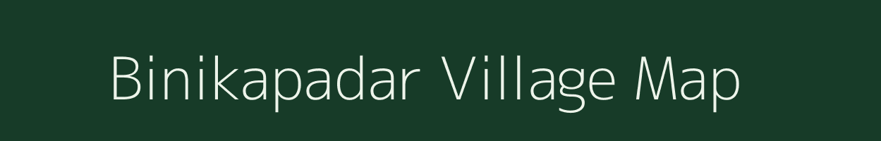 Binikapadar village map in Odisha