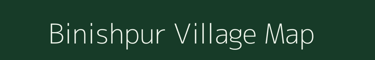 Binishpur village map in Odisha