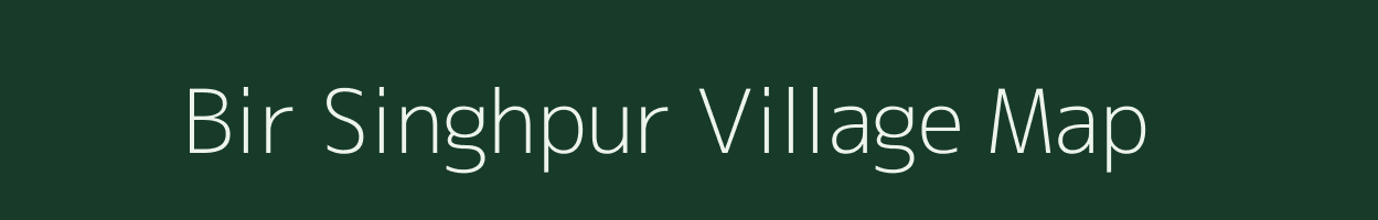 Bir Singhpur village map in Uttar Pradesh