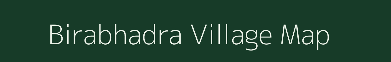 Birabhadra village map in Odisha