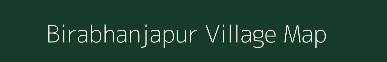 Birabhanjapur village map in Odisha